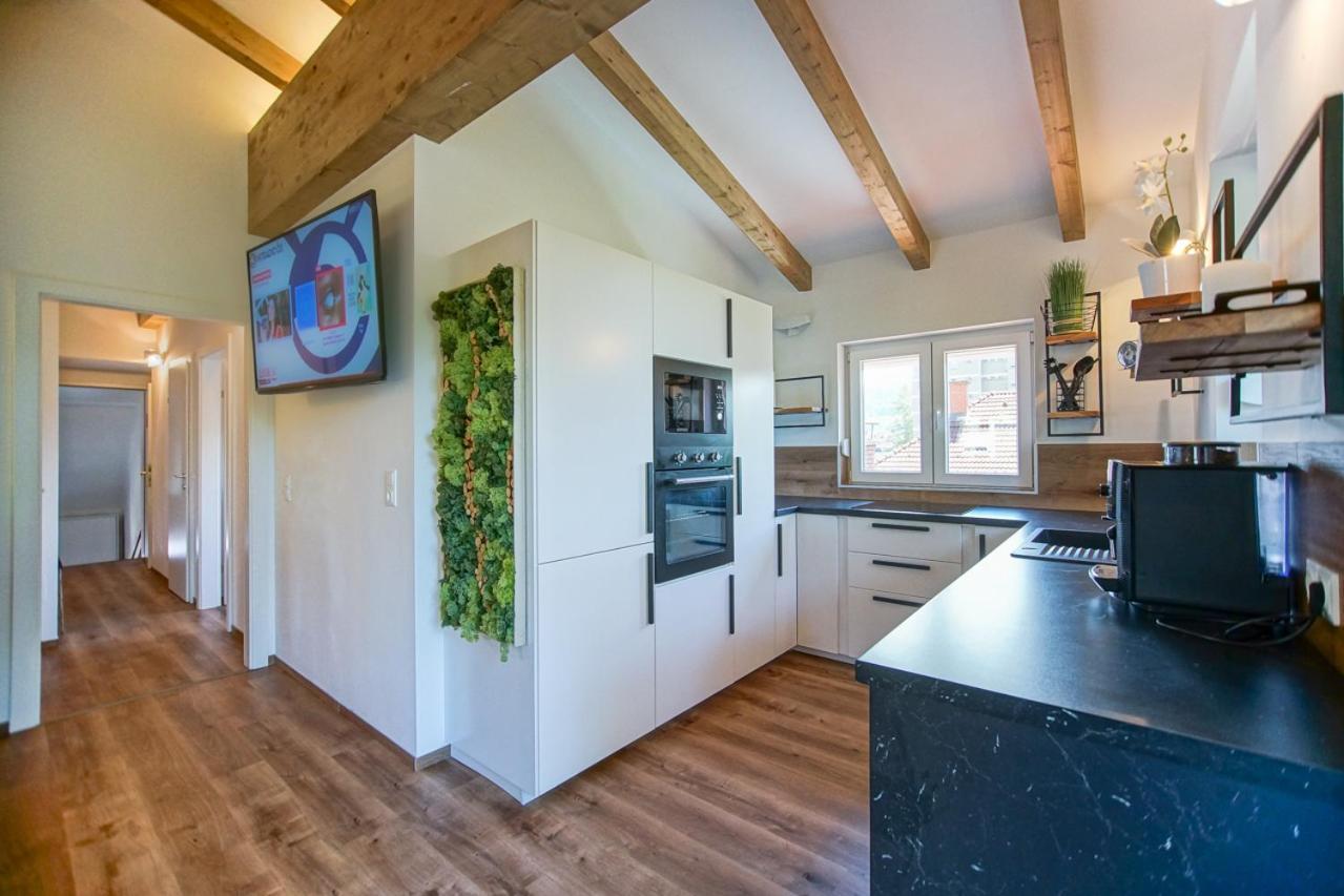 Appartement Auszeit Steiraland Penthouse 9 Mit Grossen Balkon Und Parkplatz à Leoben  Extérieur photo